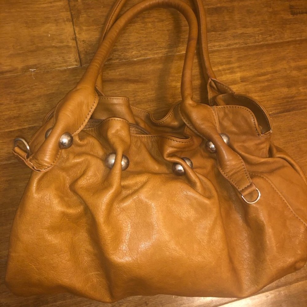 Borse in Pelle Leather Handbag